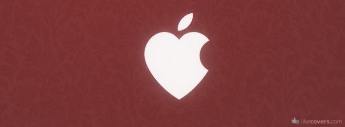 Apple Heart Logo Facebook Covers