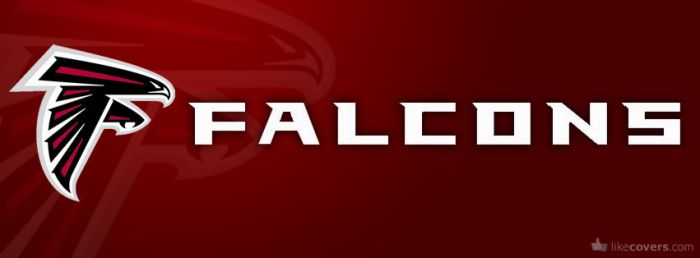 Atlanta Falcons red cover Facebook Covers