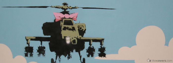Banksy Apache Halicopter 