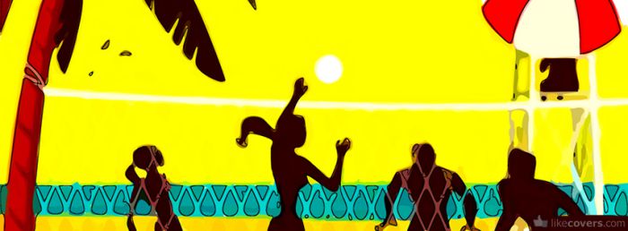 Beach Volleyball Facebook Covers