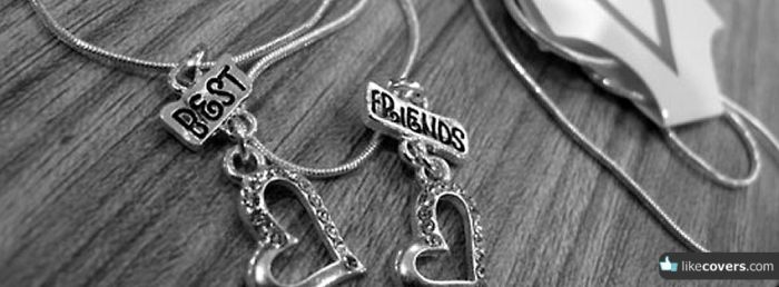 Best Friends Necklace Hearts