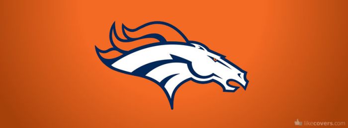 Broncos orange Logo Facebook Covers
