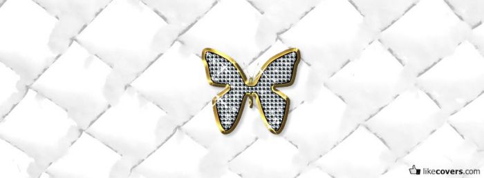 Diamond Butterfly Facebook Covers