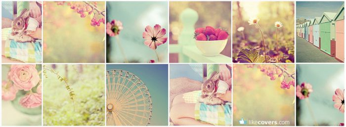 Girly Colors Facebook Covers