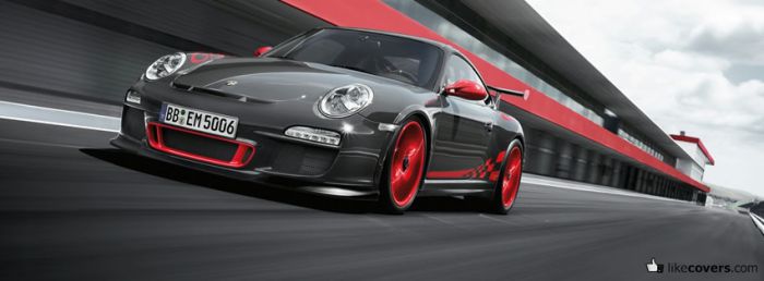 Gray Porsche Red Rims