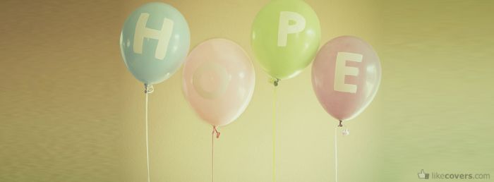 Hope Balloons Facebook Covers