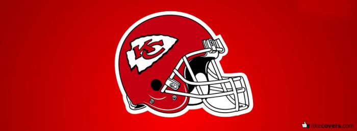 Kansas City Chiefs Red Helmet Logo Facebook Covers