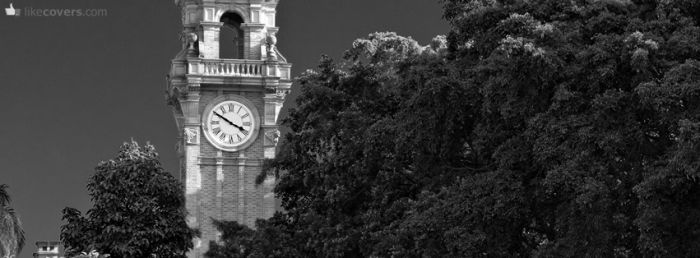 Large Clock Tower Facebook Covers