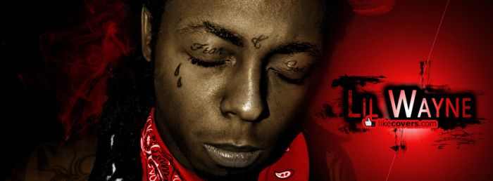 Lil Wayne closed eyes Facebook Covers