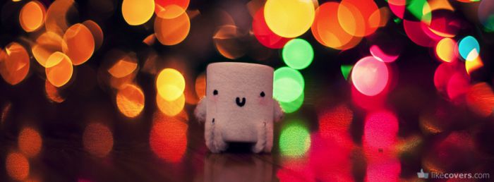 Little monster with bokeh Facebook Covers