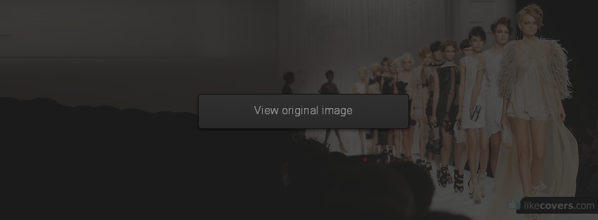 Models on the runway