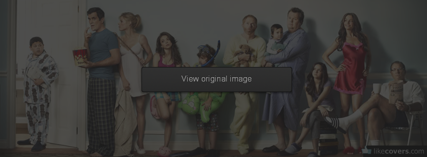 Modern family all of the cast Facebook Covers