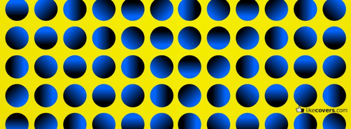 Moving Circles Optical Illusion Facebook Covers