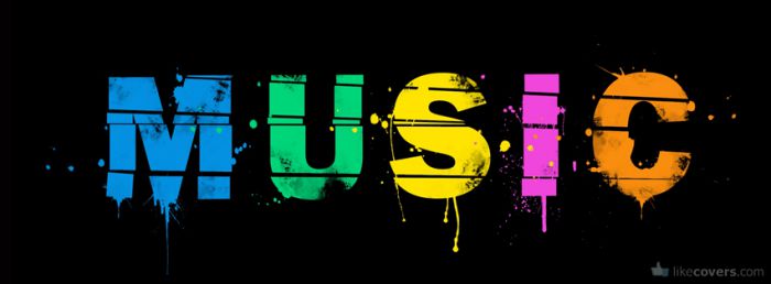 Music Colorful Facebook Covers