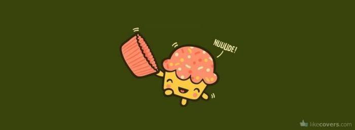Nude Cupcake Facebook Covers