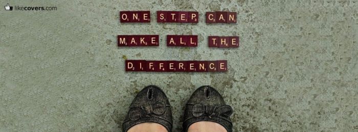 One step can make all the difference