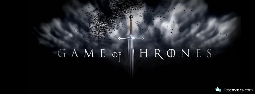 Game of Thrones Sword Logo Facebook Covers