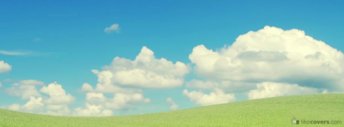 Peacefull Hills and Clouds Facebook Covers
