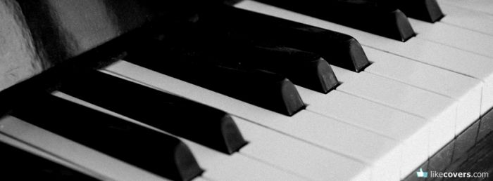 Piano Keyboard Facebook Covers