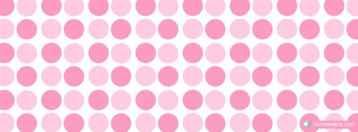 Pink Circles Facebook Covers