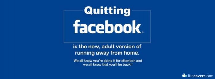 Quitting Facebook