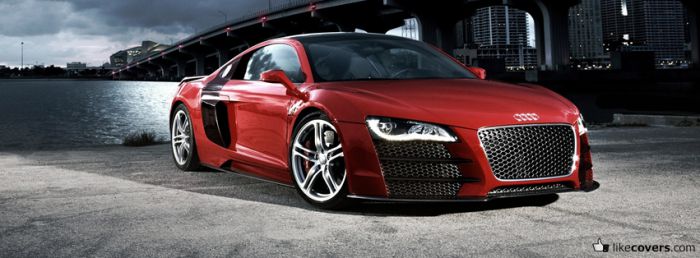 Red Audi R8 Photoshoot