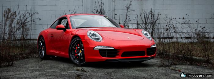 Red Porsche Red Brake Pads Facebook Covers