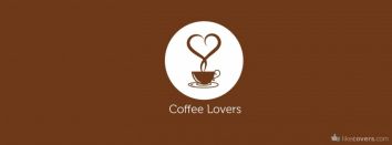Coffee Lovers Heart Brown