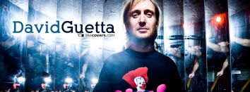 David Guetta DJ Abstract Background