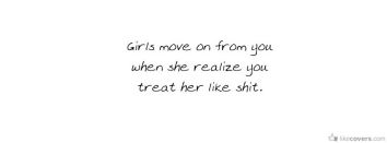 girls move on from you