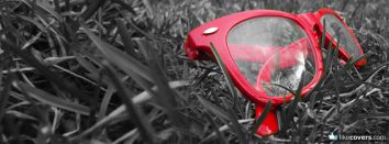 Red Glasses in Grass