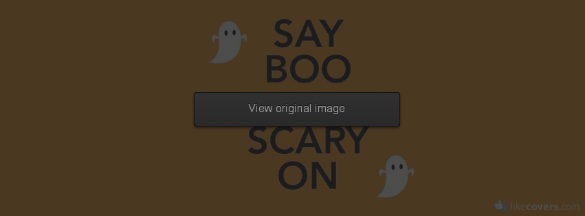 Say Boo and Scary On