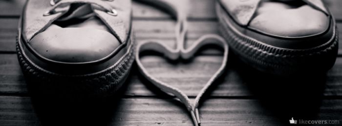 Shoelace Heart Facebook Covers