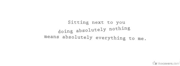 Sitting next to you doing absolutely nothing