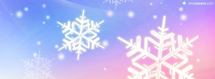 Snowflakes Art Facebook Covers