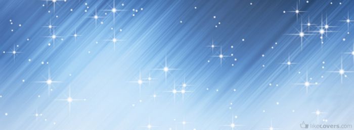 Sparkling Blue Cover Facebook Covers