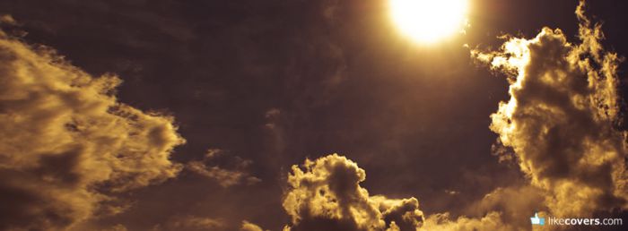 Sun And Clouds Facebook Covers
