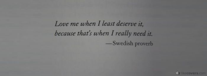 Swedish Proverb