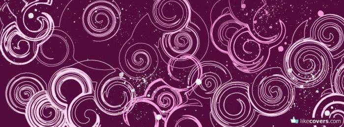 Swirly Swirls Facebook Covers
