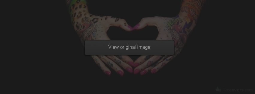 Tattooed Hands Facebook Covers