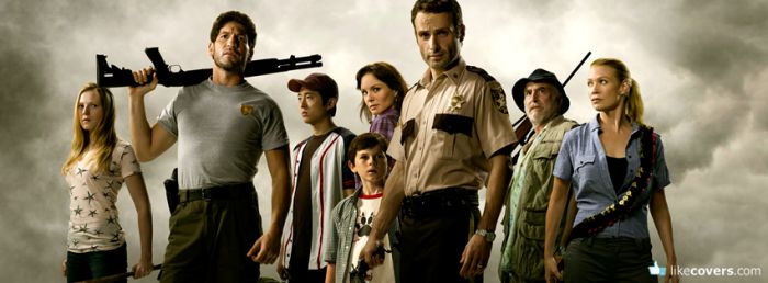 The Walking Dead Cast Poster Facebook Covers