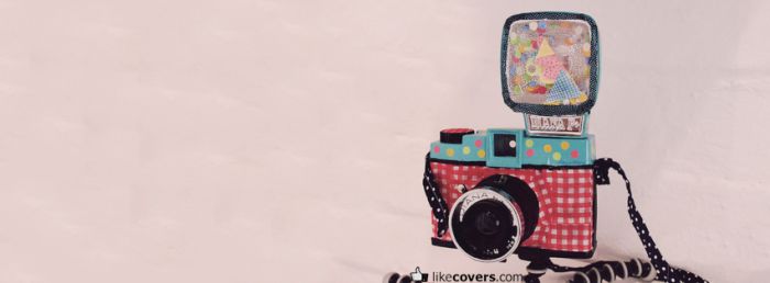 Vintage Camera Girly Facebook Covers