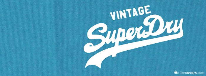 Vintage SuperDry Blue Facebook Covers