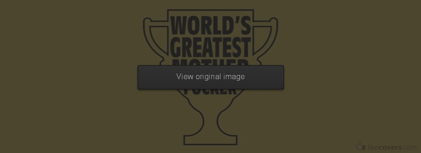 Worlds Greatest Trophy